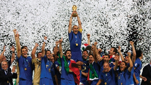      Đội tuyển Ý giành chức vô địch World Cup 2006