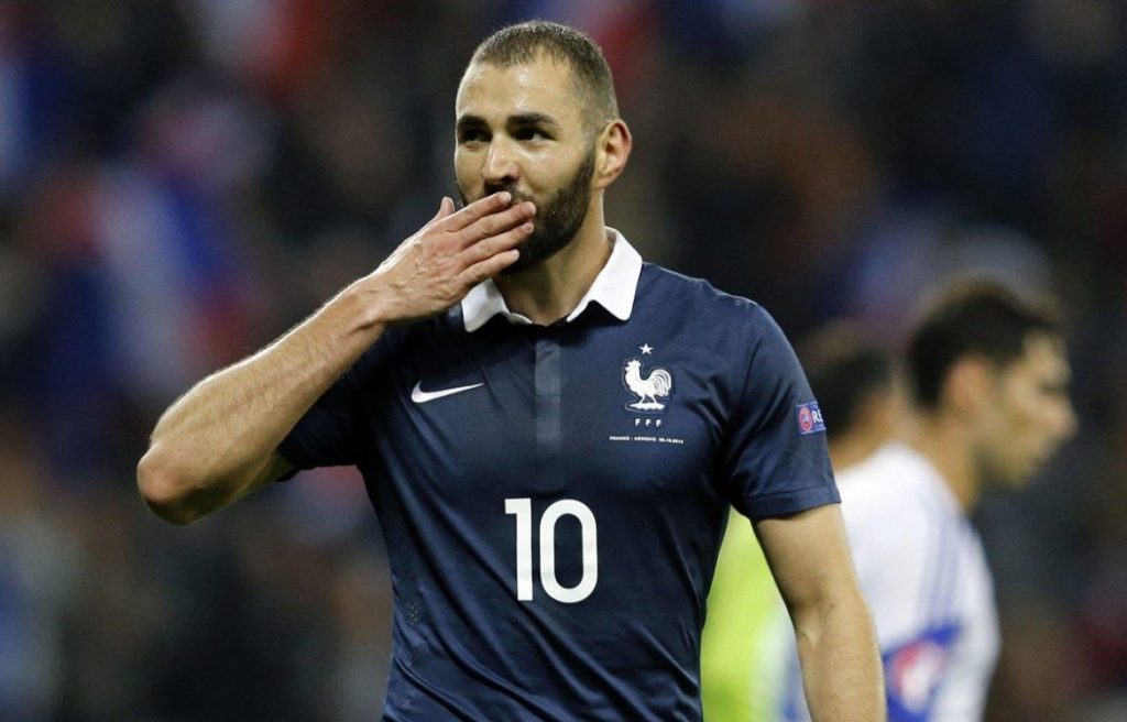 Karim Benzema hiện là tiền đạo xuất sắc hàng đầu của đội tuyển Pháp