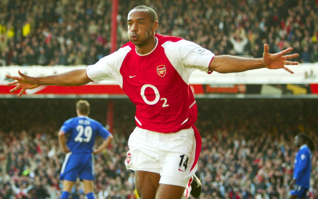 Thierry Henry có 51 bàn thắng, 123 lần ra sân cho tuyển Pháp 